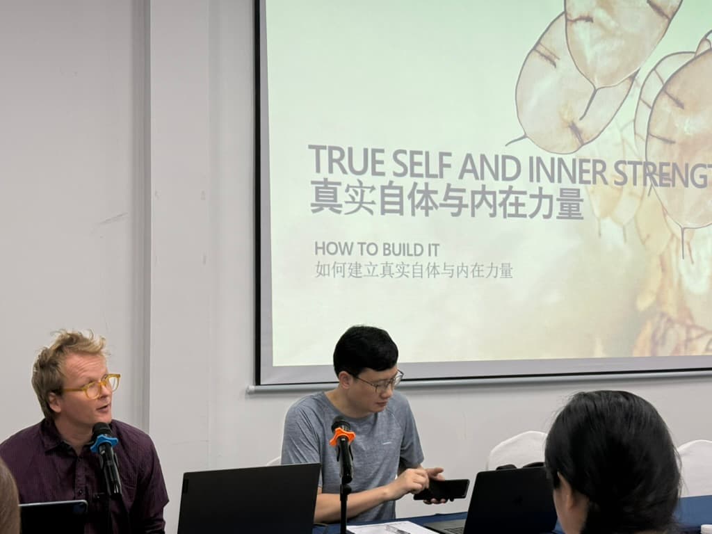Antto lecturing on True Self and False Self