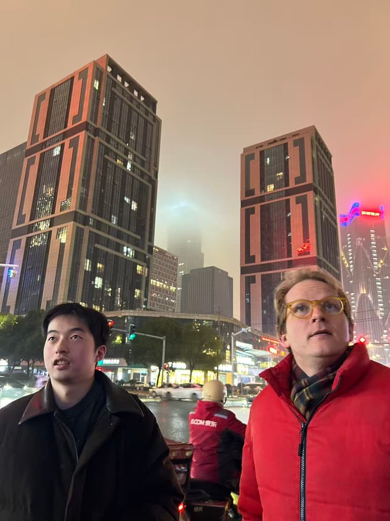 Night skyline of Nanchang city